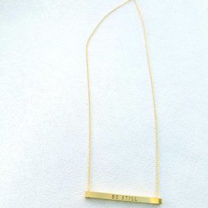 Be Still Gold Necklace